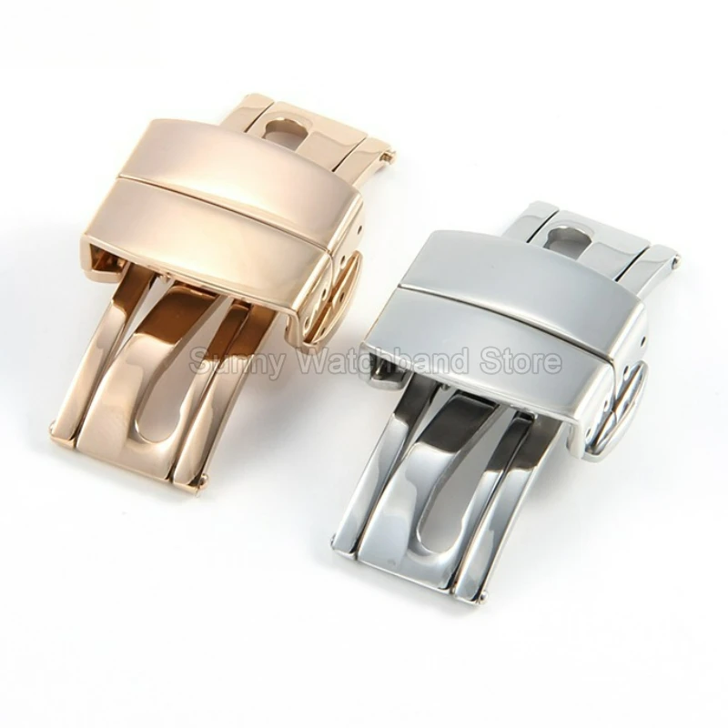 Proprietary Solid Steel Watch Buckle 16 18mm for Patek Philippe Aquanaut 5167/5164 Waterproof Anti-Rust Premium Folding Clasp