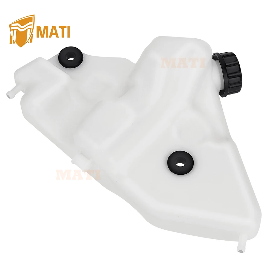 M MATI Coolant Reservoir Tank w/ Cap For Kawasaki Ninja ZX-10R ZX1000 2006-2007 43078-0026 11012-1084