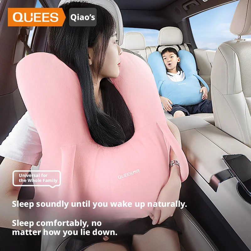 

Подушка-подголовник для детей: мягкая, поддерживающая, для комфортного сна в путешествиях, безопасная, для заднего сиденья