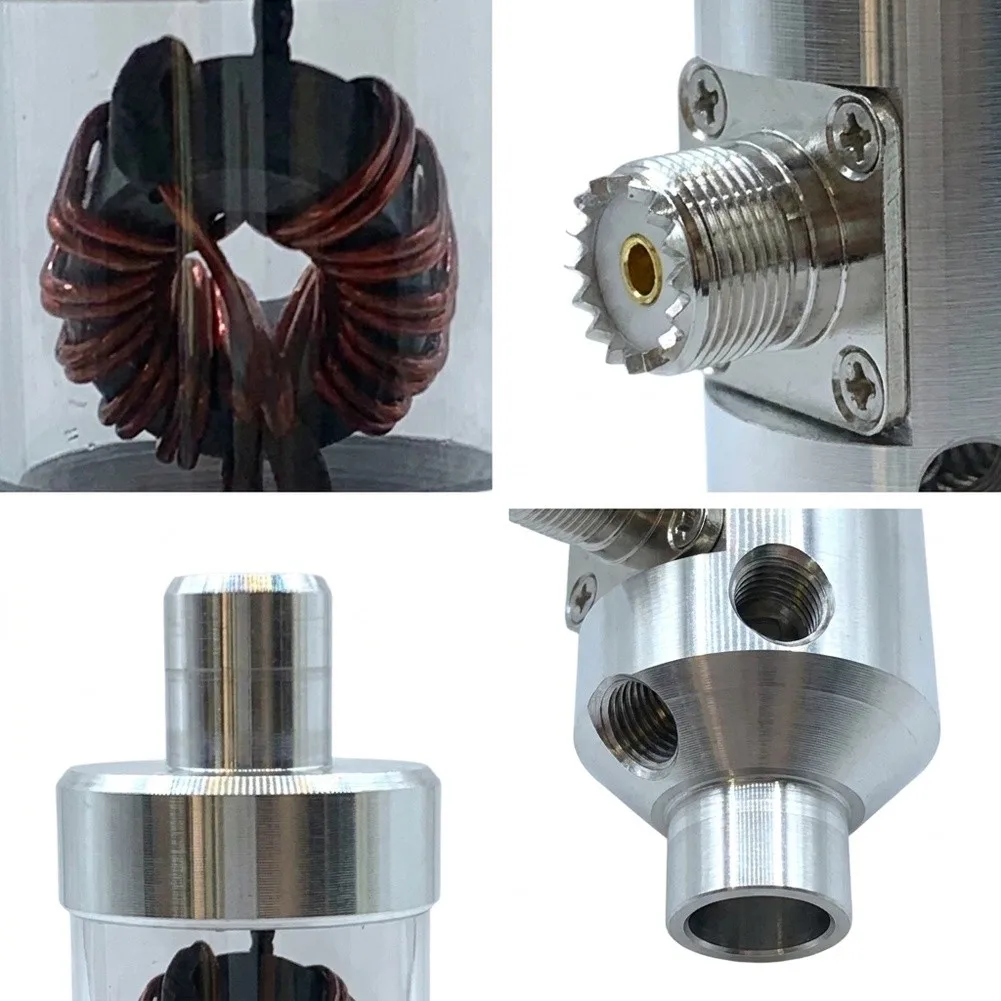 For Amateur Radio Setup Silver Ferrite Balun 1 1 Ferrite Balun For Dipole Antennas Ferrite Balun Inverted V Mount