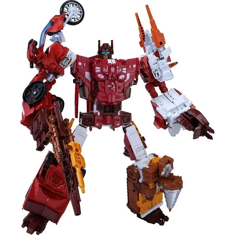 Originele Takara Tomy Transformers Uw-08 Computron Action Figure Gratis Verzending Hobby Verzamel Verjaardagscadeau Model Speelgoed Anime