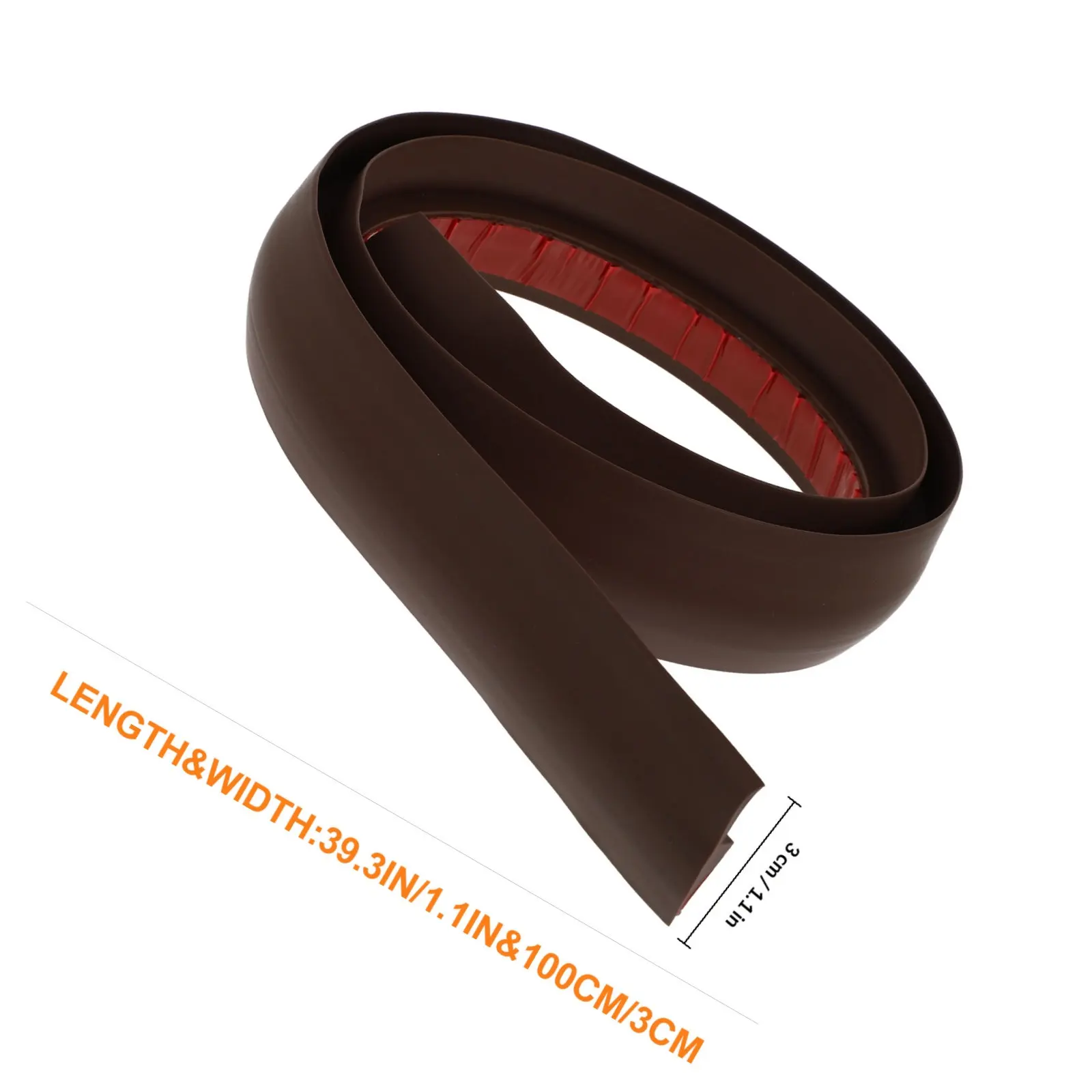 Faixa de Transição Autoadesiva de PVC para Pisos, Revestimentos e Carpetes