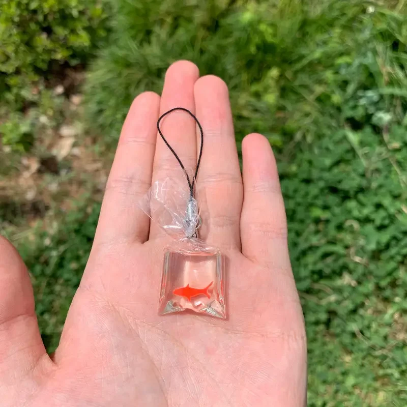 かわいい魚電話チャームストラップストラップかわいい女性チェーンペンダントキーバッグ素敵なアクセサリー