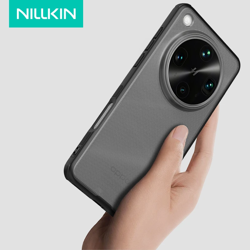 Nillkin para oppo encontrar x8 ultra 5g caso super fosco escudo pro claro preto ultra fino macio pc + tpu capa traseira à prova de choque