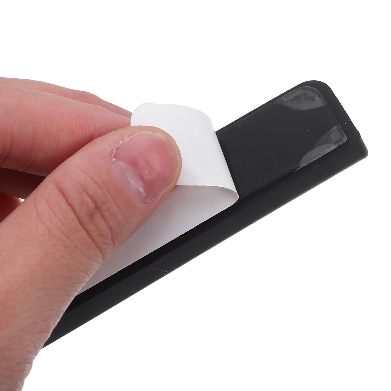 Bild 4: 2 Stück selbstklebende Silikon-Stifthalter, flexible Bleistiftklammer, Schreibtisch-Organizer für Marker, Büro, Schule, Silikon-Stiftklammer