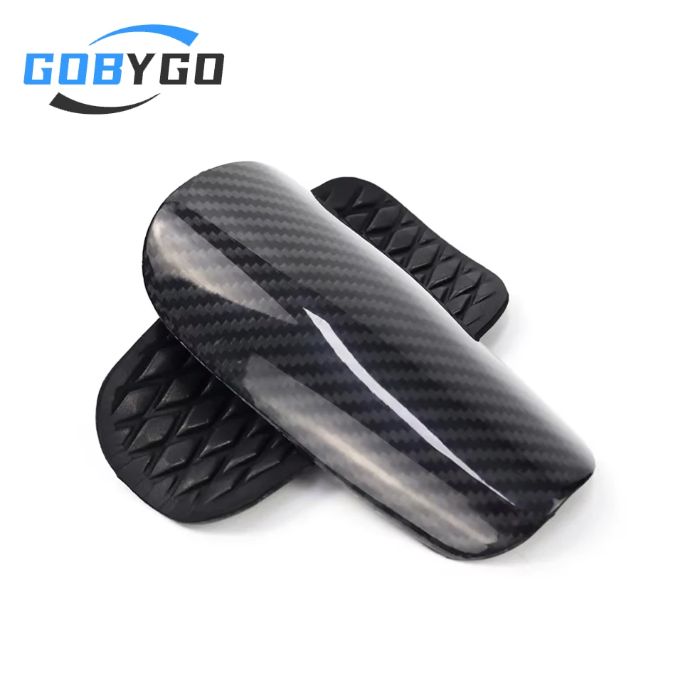 

GOBYGO Soccer Shin Guards Carbon Fiber Leg Protection Board Super Strong Ultra Light Shock Resistance Air Permeability Adult