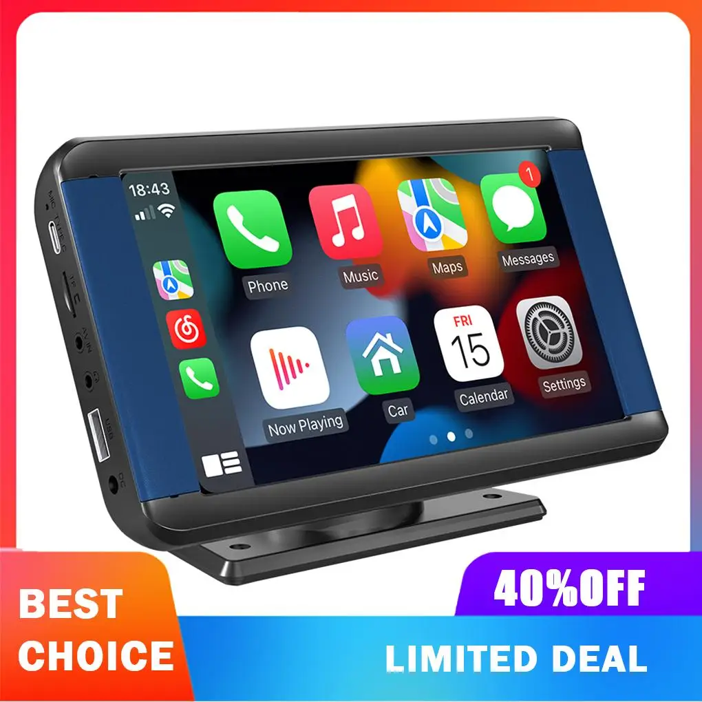 

Automotive Radio Bluetooth-compatible 5.0 Backup Assist Dashboard MP5 Player