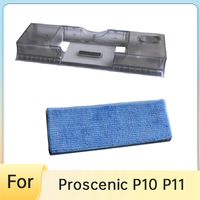 A84G-Water Tank Mop Cloth Set For Proscenic P10 P11 Handheld Wireless Vacuum Cleaner Durable Replacement Parts