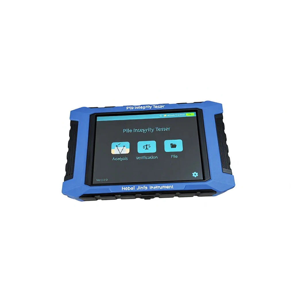 P800 Portable Wireless Concrete Pile Analyzer Multilingual (EN/ES/AR/RU) 220V High Accuracy IP55 Protection Equipment Testing