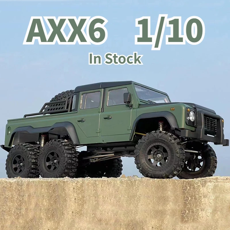 

AUSTARHOBBY AXX6 1/10 6X6 6WD RTR Hard Shell 1/10 RC Electric Remote Control Model Car Off-road Crawler Adult Children Toys