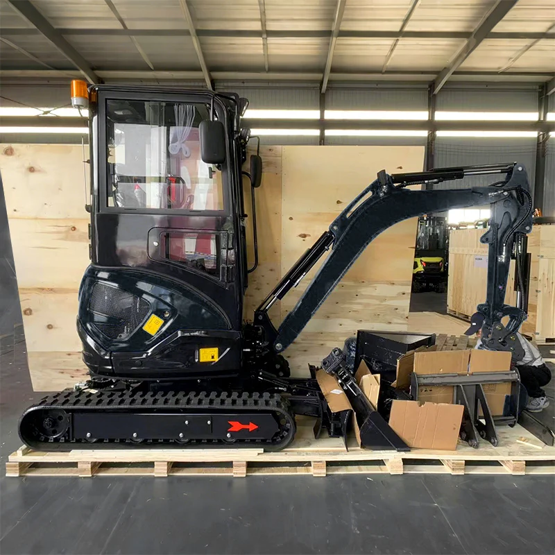 تسليم سريع 1.8 طن 2 طن 2.5 طن حفارة هيدروليكية صغيرة ديزل كوبوتا حفار أسعار CE EPA EURO5 حفارة مجنزرة #1