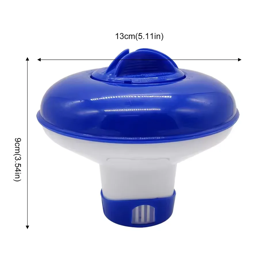 Telescopic 5 Inch Pool Floating Automatic Disinfection Dosing Device for Swimming Pool & Spa