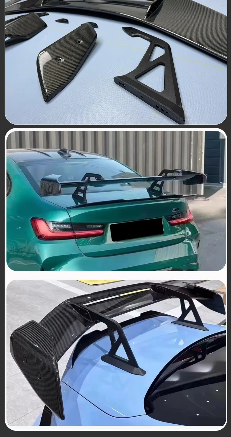 

Applicable To BMW Sedan, Carbon Fiber Tail, Fixed Wind Wing Rear Spoiler, Large Tail Bmw M4 Carbon