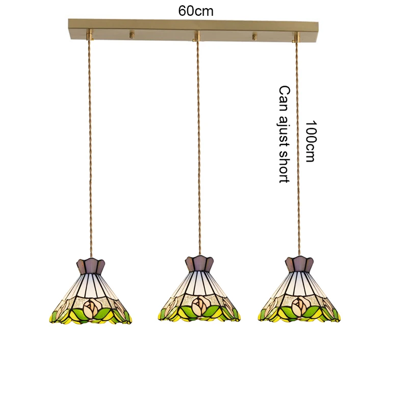 Retro Tiffany kroonluchter plafondlampen woonkamer hanglamp decoratie eetkamer slaapkamer keuken loft hanglamp