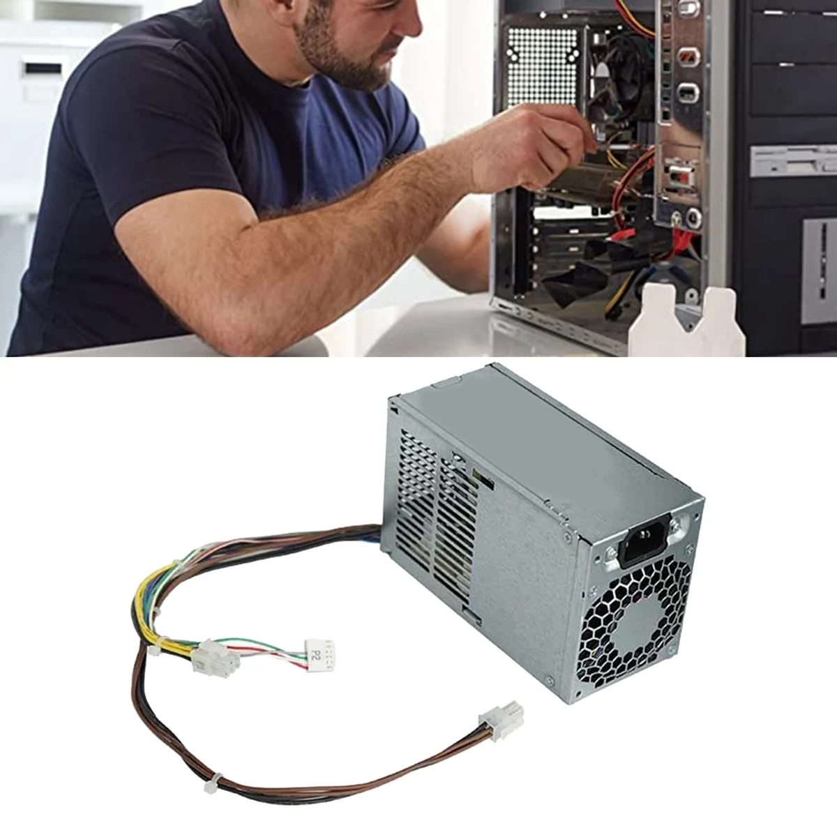 PS-4241-2HF 섀시 전원 공급 장치, HP ProDesk 400 600 800 G1 G2 Z230 240 SFF 240W 전원 공급 장치 PS-4241-2HF