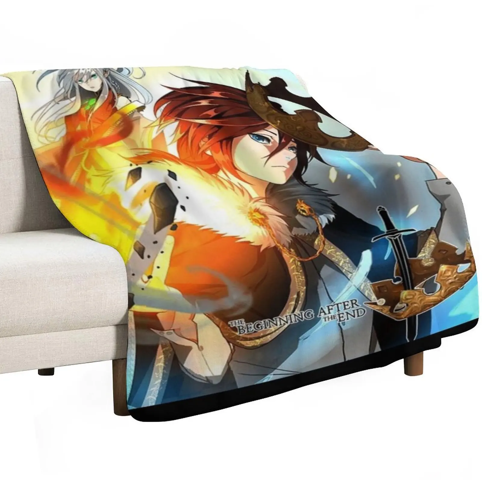 آرثر البداية بعد النهاية رمي بطانية سرير منقوشة هدية مضحكة بطانيات فضفاضة