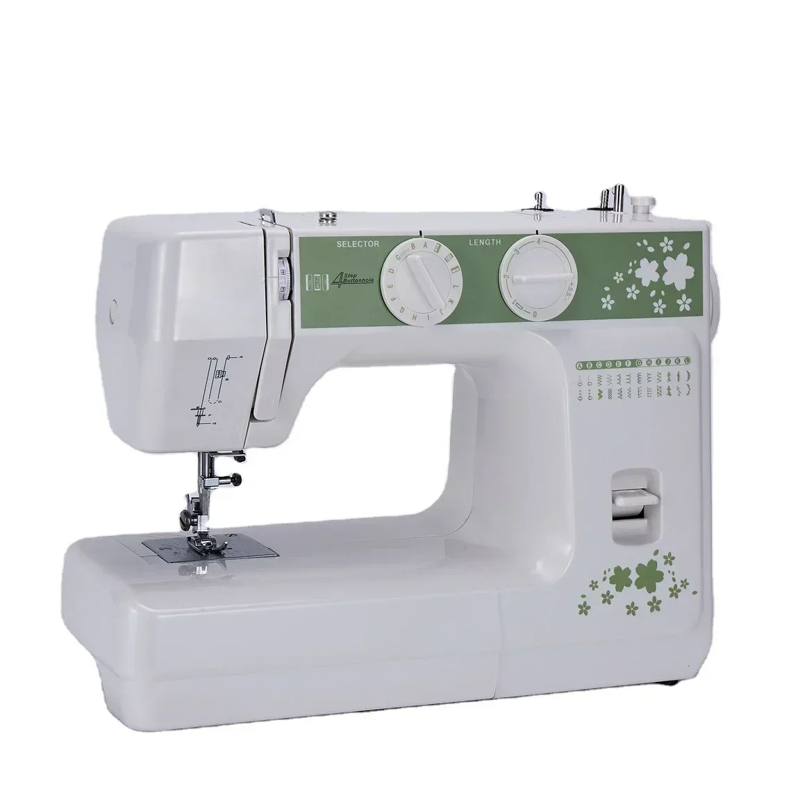 For 6224 Portable Automatic Professional Treadle Sewing Machine Multi-Function Domestic Mini Home Shoes Industrial Use New