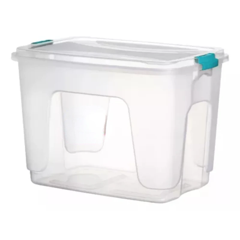 

Large Organizer Box High Transparent 78 Litres Box Bau Boxes, Boxes and Baskets Decorative Boxes