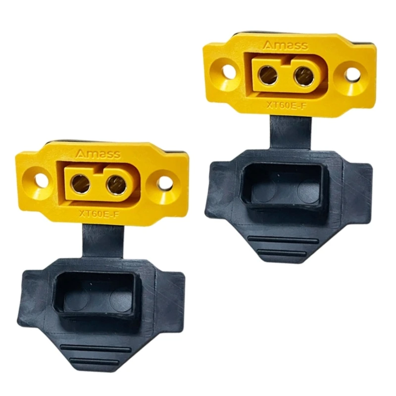 Panel Mount XT60 Female Plug XT60E-F Mountable Connector for Remote Control N2UB