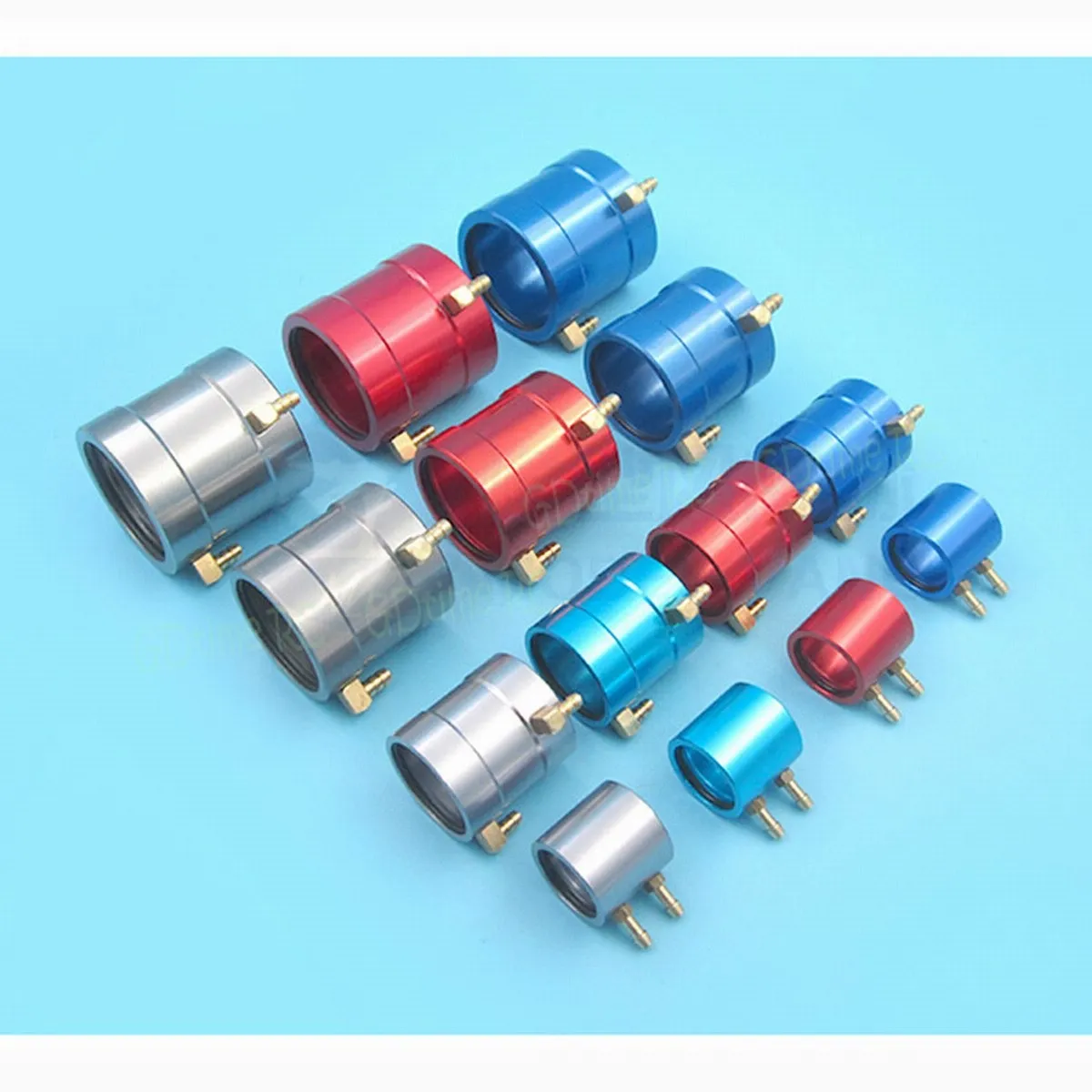 Aluminum Marine Motor Water Cooling Jacket for B20/B28/B36/B40 ID 20mm 28mm 36mm 40mm for RC Boat Brushless Motor