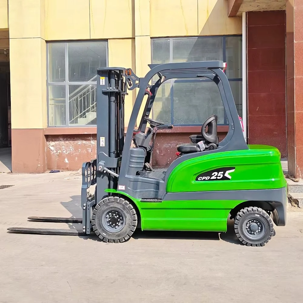 Wysokowydajny wózek widłowy elektryczny z baterią litową, wózek widłowy elektryczny 2T 3 tony, maszyna do załadunku dla Kanady