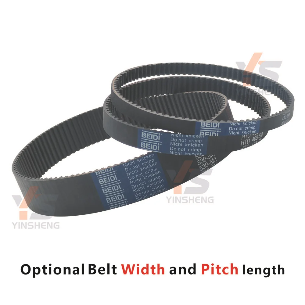 HTD 5M Timing Belt perimeter 475 To 850MM Model 475-5M 485-5M 500-5M 530-5M 550-5M 600-5M 650-5M 700-5M To 850-5M CNC 3D printer