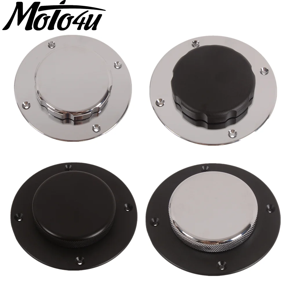 Vintage Cafe Racer Aluminum CNC Motorcycles Fuel Tank Cap Gas Cap Cover For BMW K100 K75 K1100