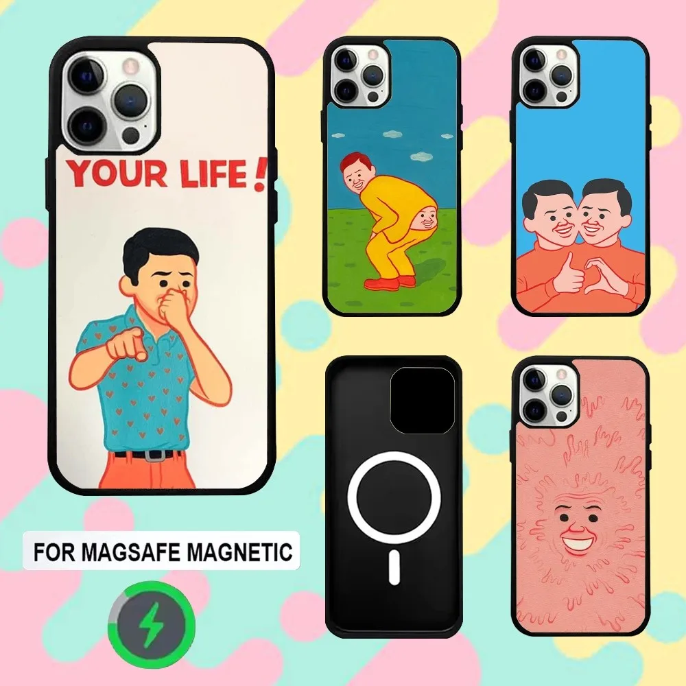 

Art Joan C-Cornella Funny Phone Case For iPhone 16e,16,15,14,13,12,11,Plus,Pro,Max,Mini Magsafe Magnetic Wireless Charging