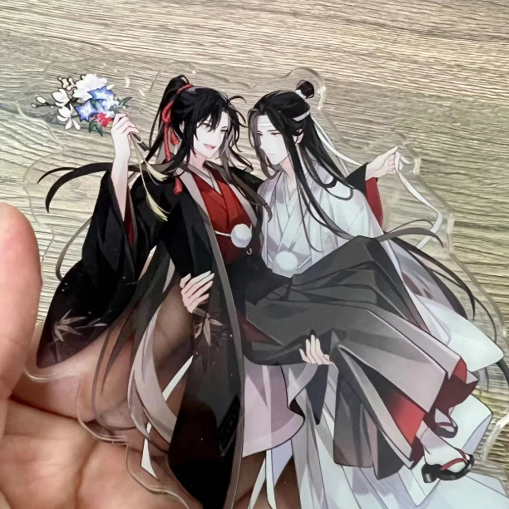 Mo Dao Zu Shi Acrylic Action Figure Wei Wuxian Lanwangji Wedding Standing Model Perfect Desk Decor For Anime Fans