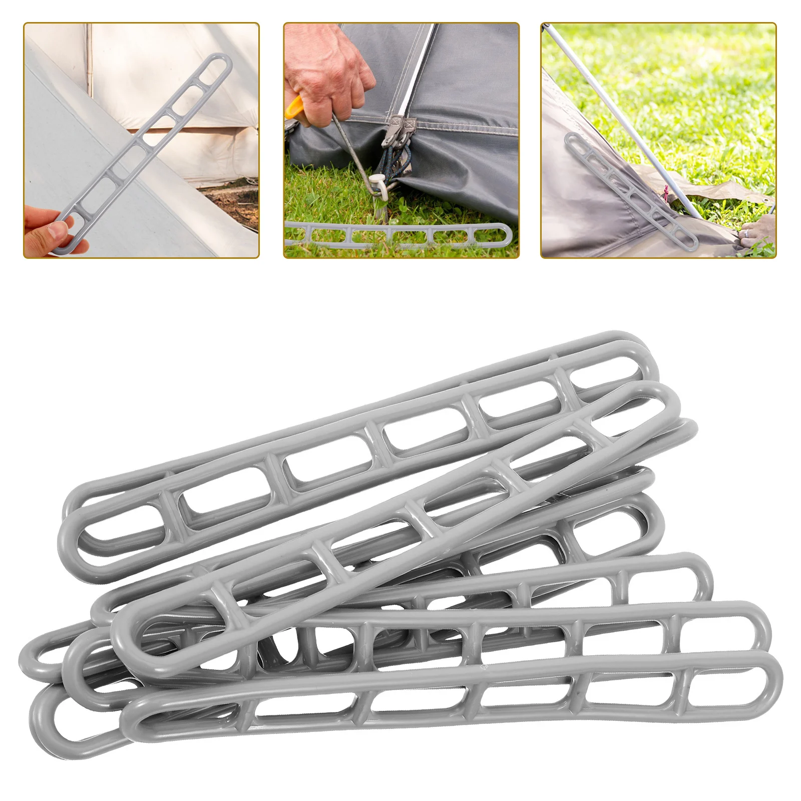 10 قطعة خيمة نايلون متينة حبل المشدود المضادة للانزلاق يندبروف السحابات حبل المشدود خيمة الحبل أبازيم الحبل مشبك السحابات