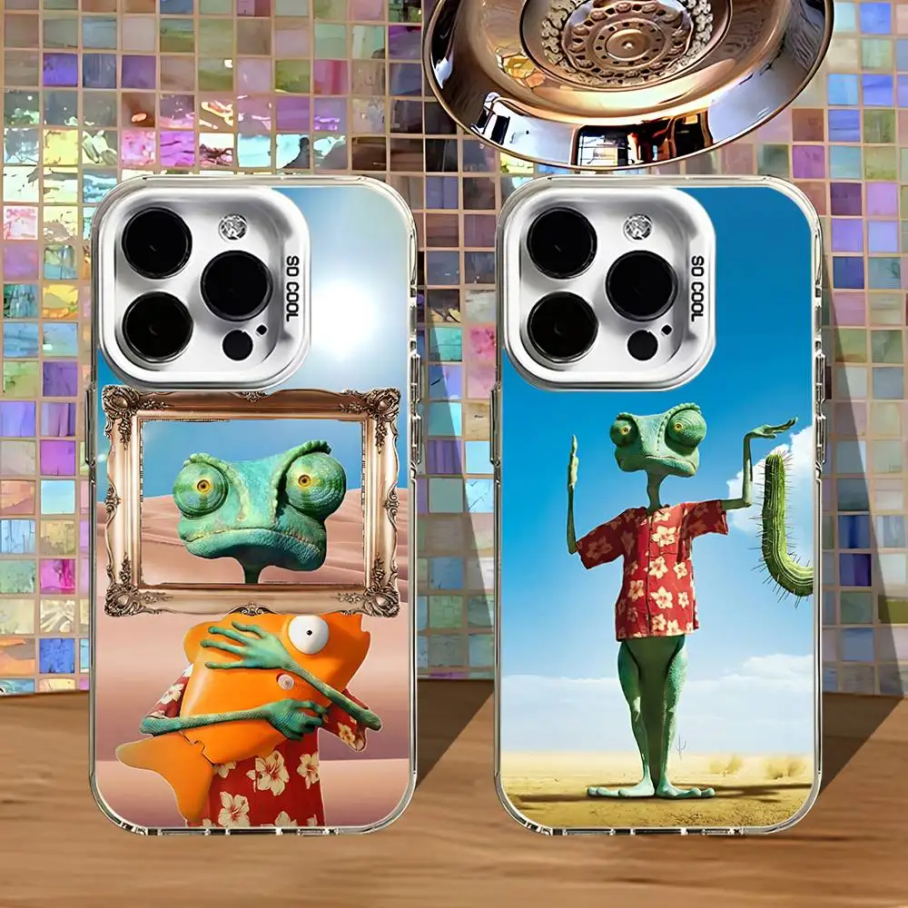 

R-Rango Movie Phone Case For iPhone 16,15,14,13,12,11,Pro,XS,Max,Plus,Mini,SE4,E White Matte Shockproof Cover