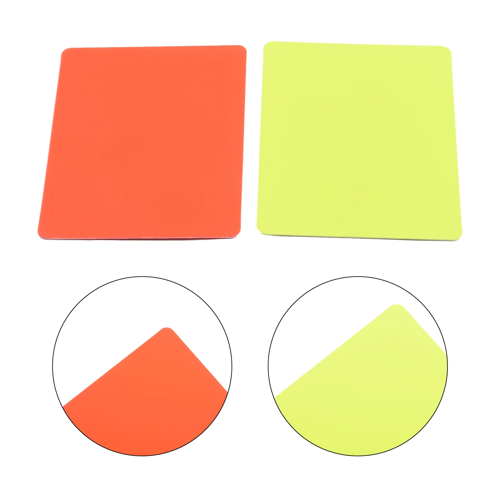 

Card Yellow Cards Red Card Cards About 14g Approx 11*8cm Bendable Compact Lightweight PVC Red Yellow High Quality