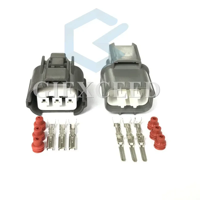 3 Pin AC Assembly 6189-0130 6181-0071 Head Light Socket Leveling Device Connector B-Series VSS Waterproof Connector