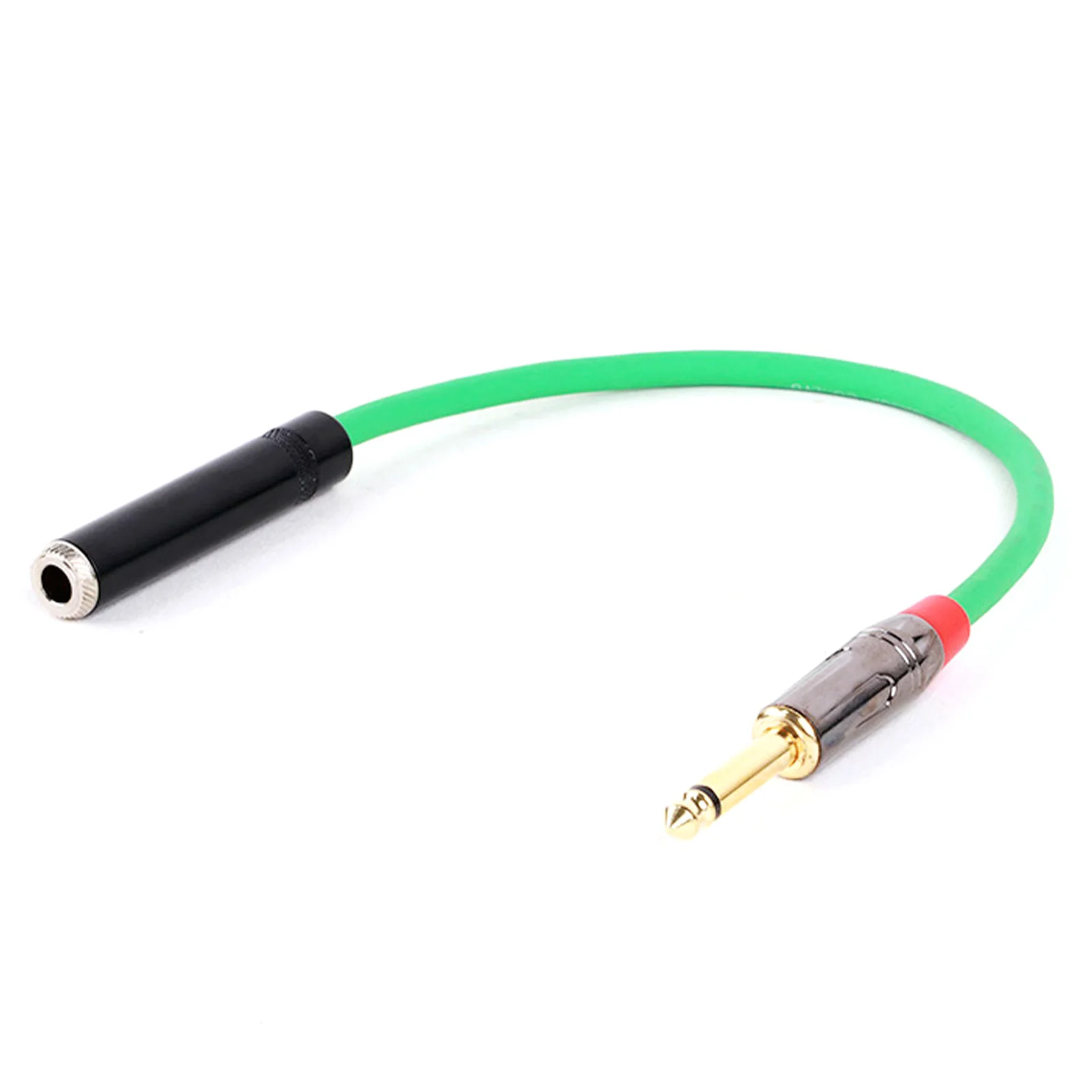 0.3M-15M Gold Plated 6.35mm Mono Male to 6.35mm Stereo Female Jack Instrument Audio Cable For Electric Guitar Mixer