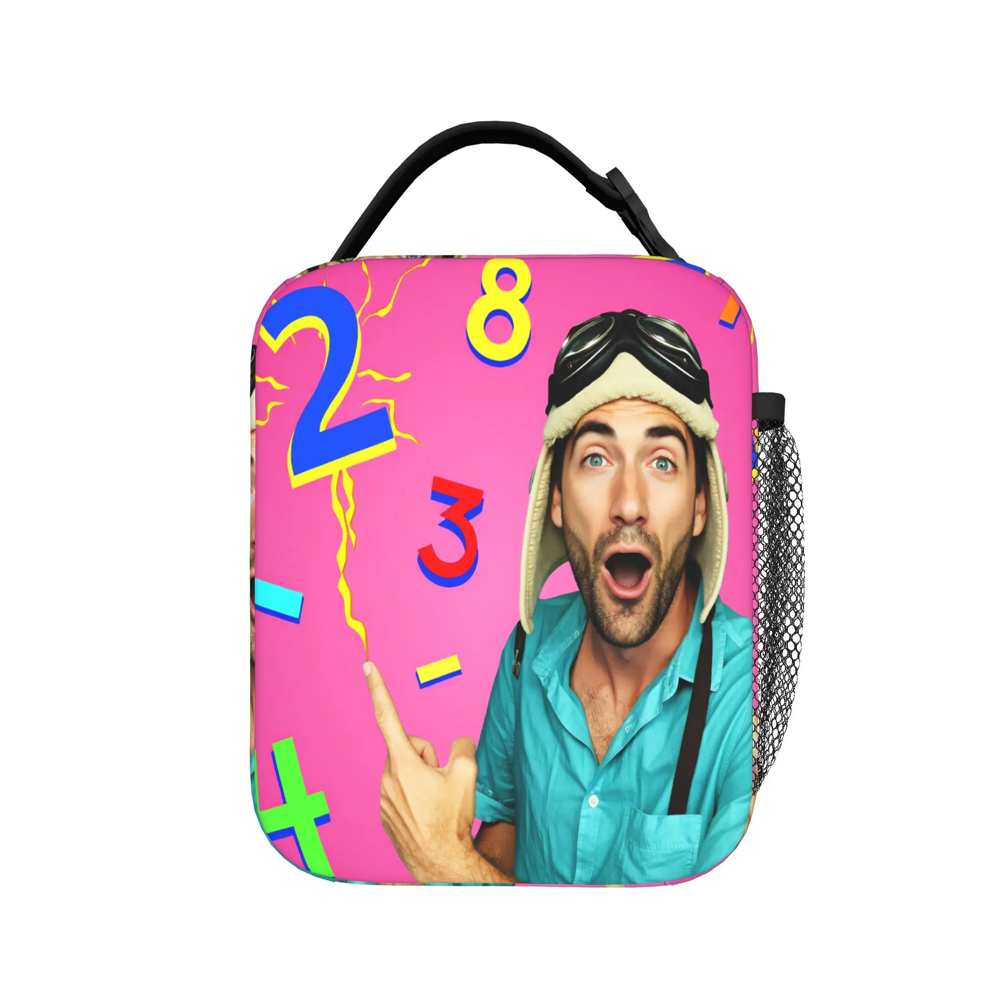 Dannys Go Lunch Bag For Women  Graphic Design Lunch Box Funny Outdoor Picnic Cooler Bag Portable Waterproof Thermal Lunch Bags