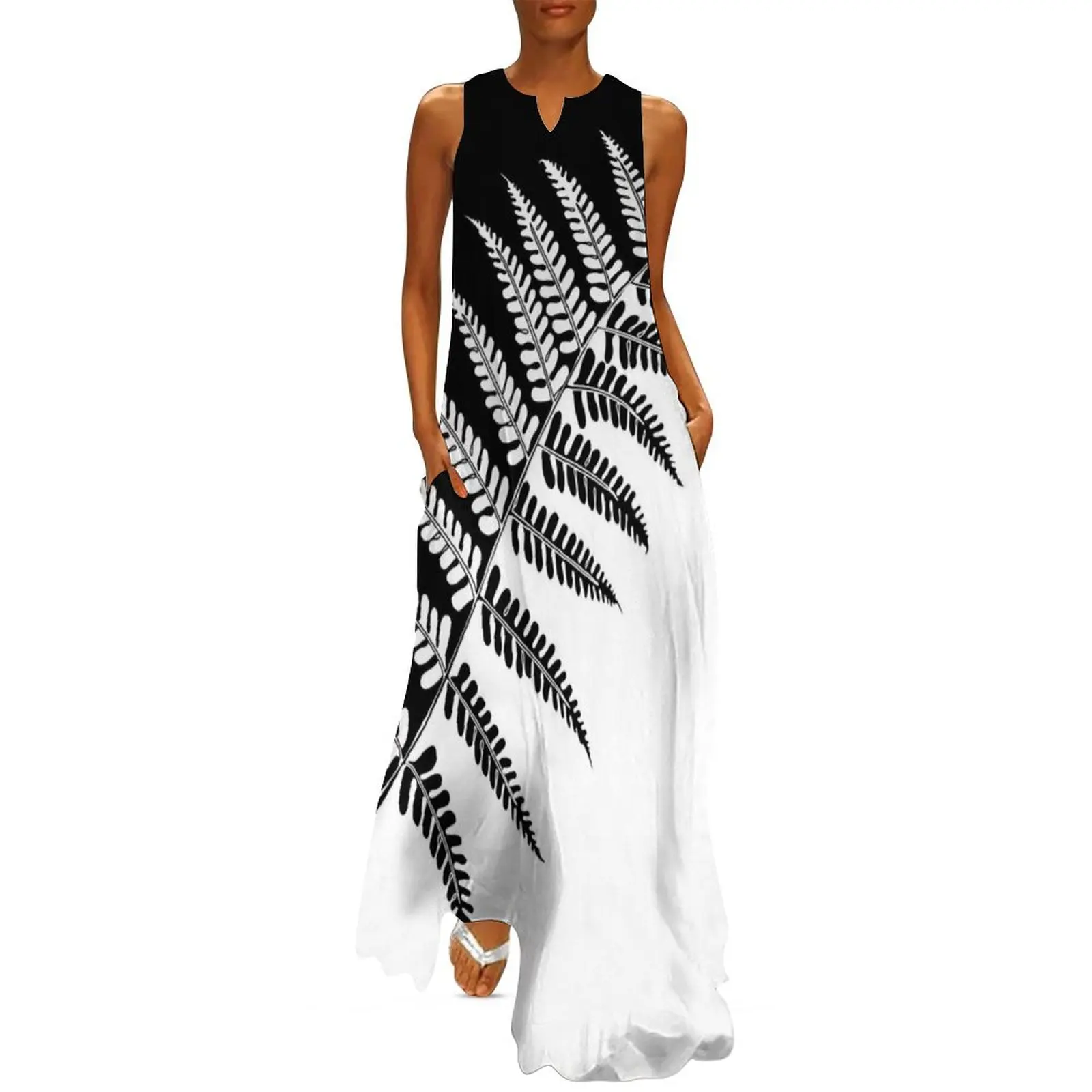 

New Zealand Fern Long Dress summer dresses womens 2024 evening dress ladies