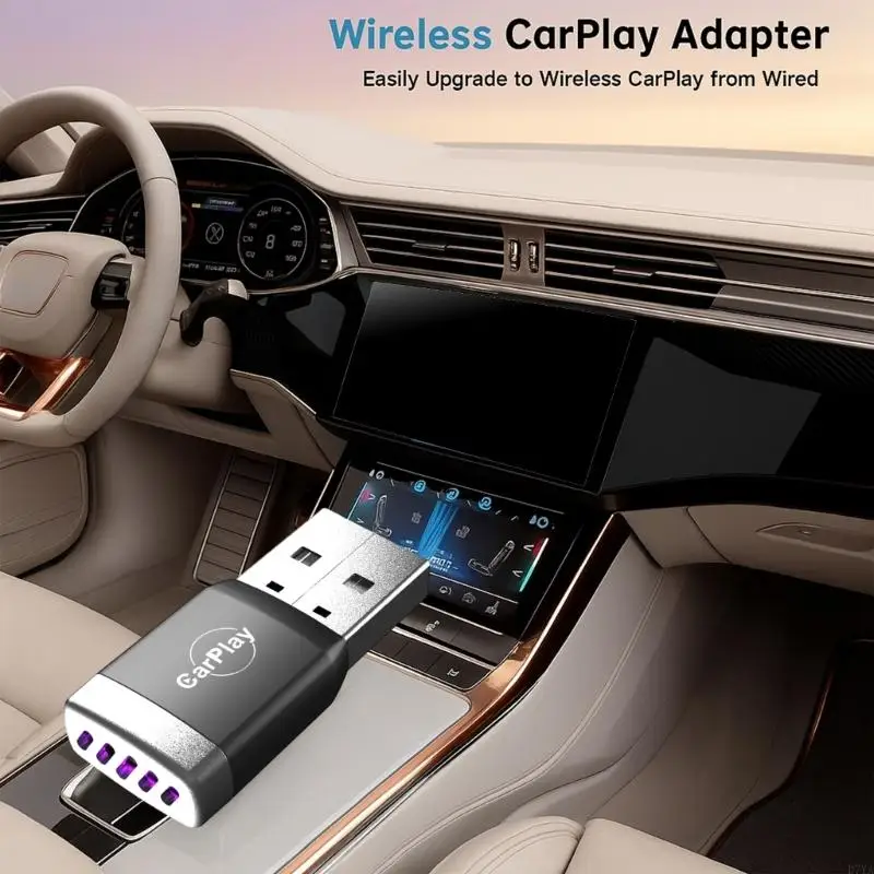 وظيفة محول تشغيل السيارة اللاسلكي العالمي لإسقاط واضح وتوافق أنظمة السيارات مركبات متعددة D7YA #6