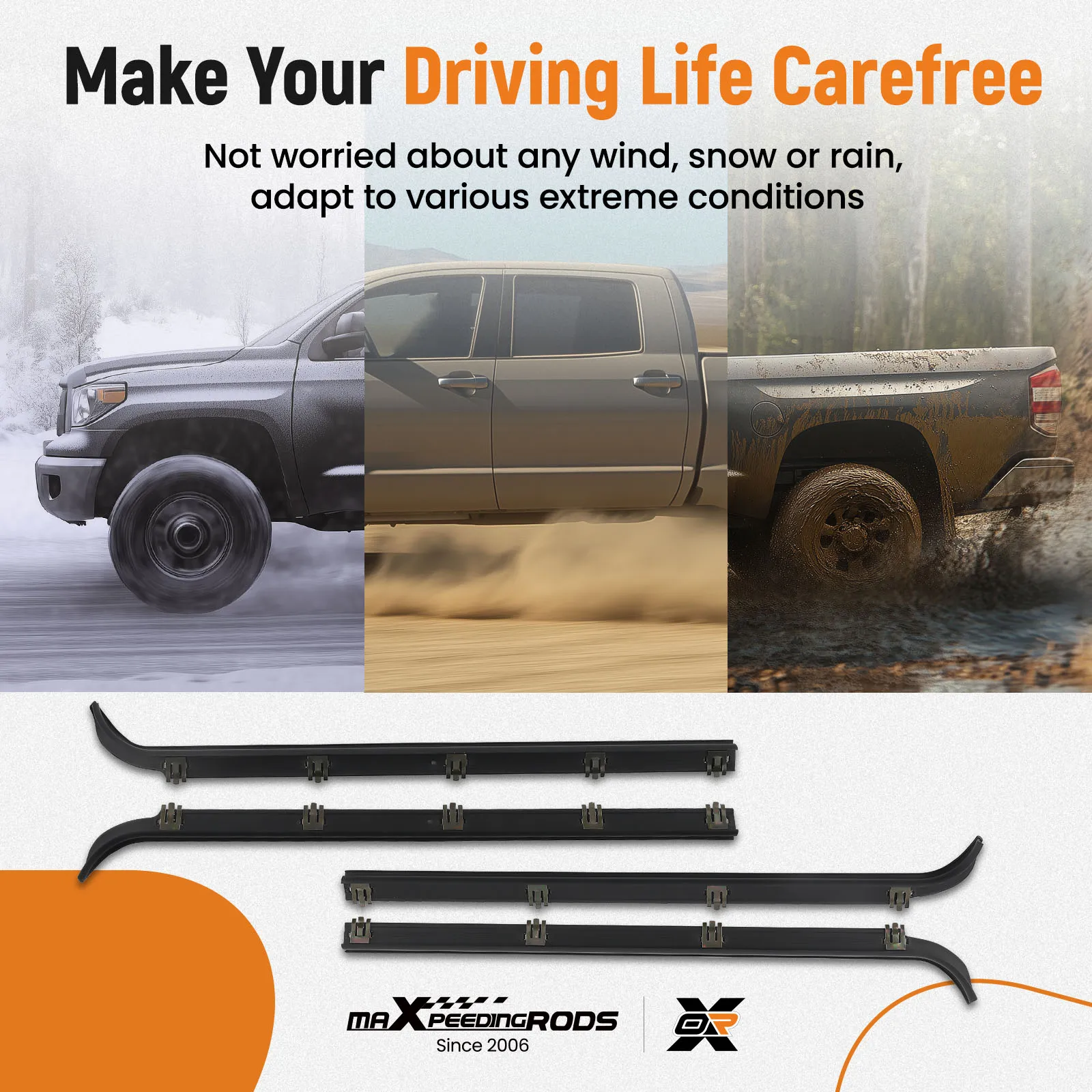 

Уплотнители-щетки для окон (фетровые) для Ford F250/Bronco 87-1997 E7TZ1521452A