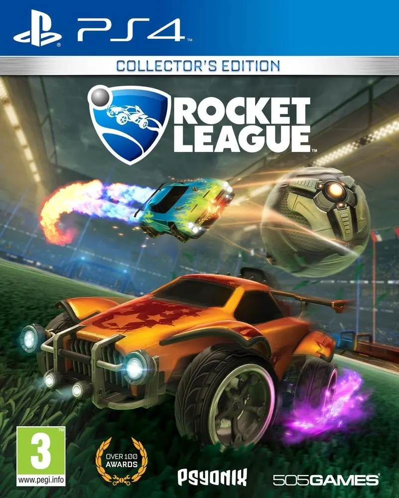 Rocket League: Collector's Edition Playstation 4 Original PS4 Product Disk Game Video Gaming station Console Gameplay DvD Toys