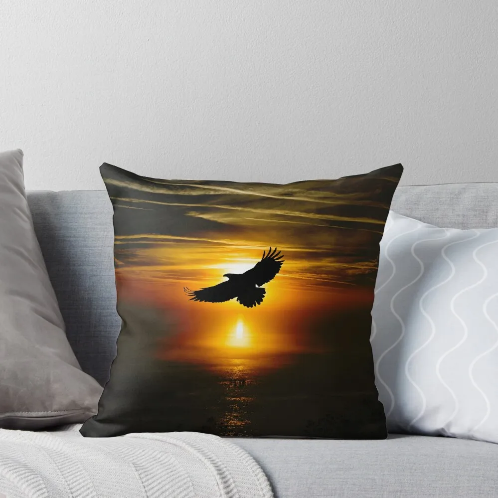 Soaring into a New Day Throw Pillow pillow cover luxury Sofa Cushion Cover luxury sofa pillows Marble Cushion Cover pillow