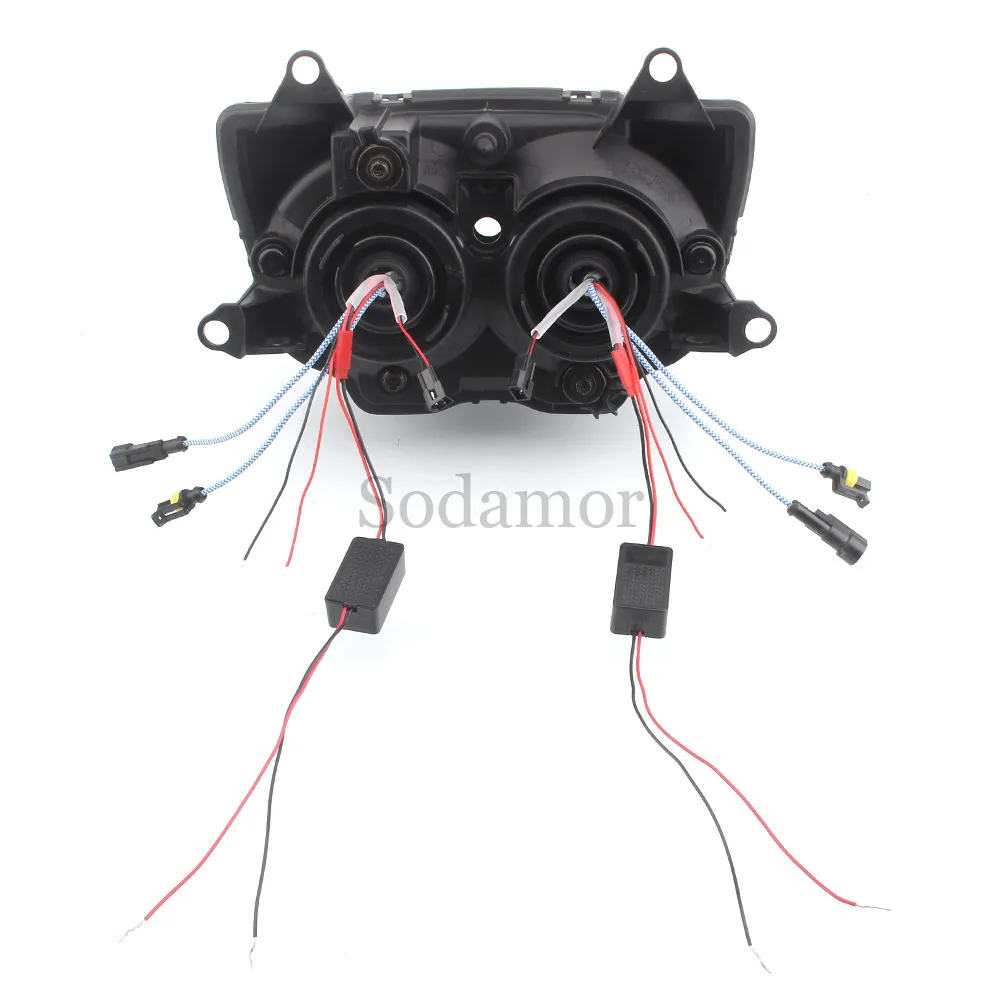 For KAWASAKI Z1000 Headlight 2003 - 2006 Z1000 Z750 Front Lighting Lndicator Motorcycle Light Assembly Accessories 2004 2005