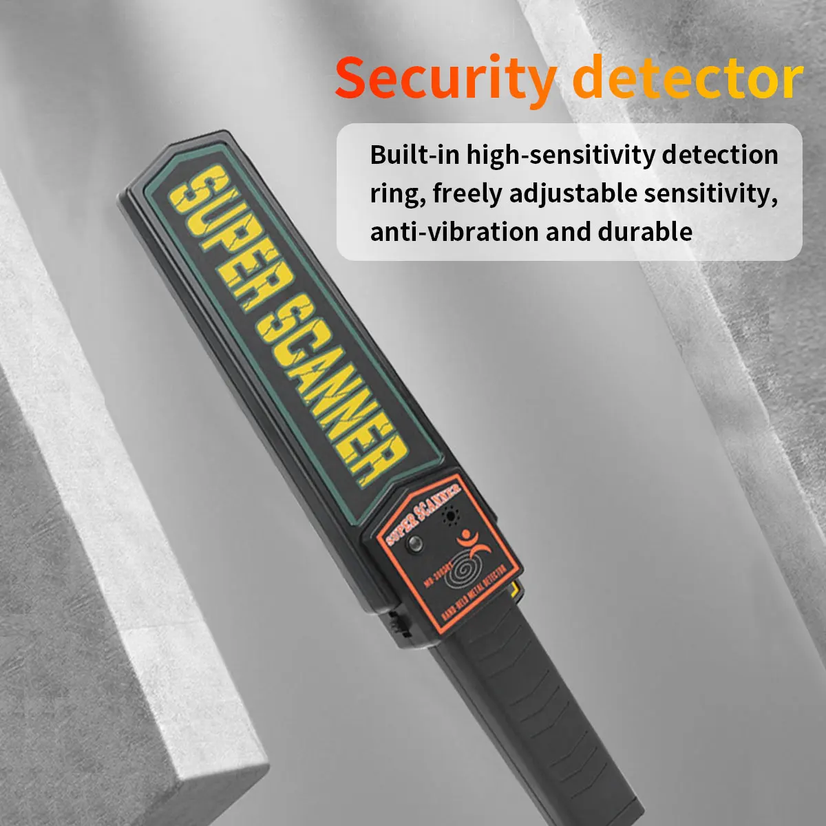 Safe Checking Metal Detector Handheld Metal Detection Gold Finder Portable Scanner Depth Wall Detector Security Inspection Devic