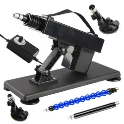 Reciprocating Linear Actuator 100V to 240V DC Electric Motor Stroke 45mm Variable Speed with Power Adapter Control End Connector