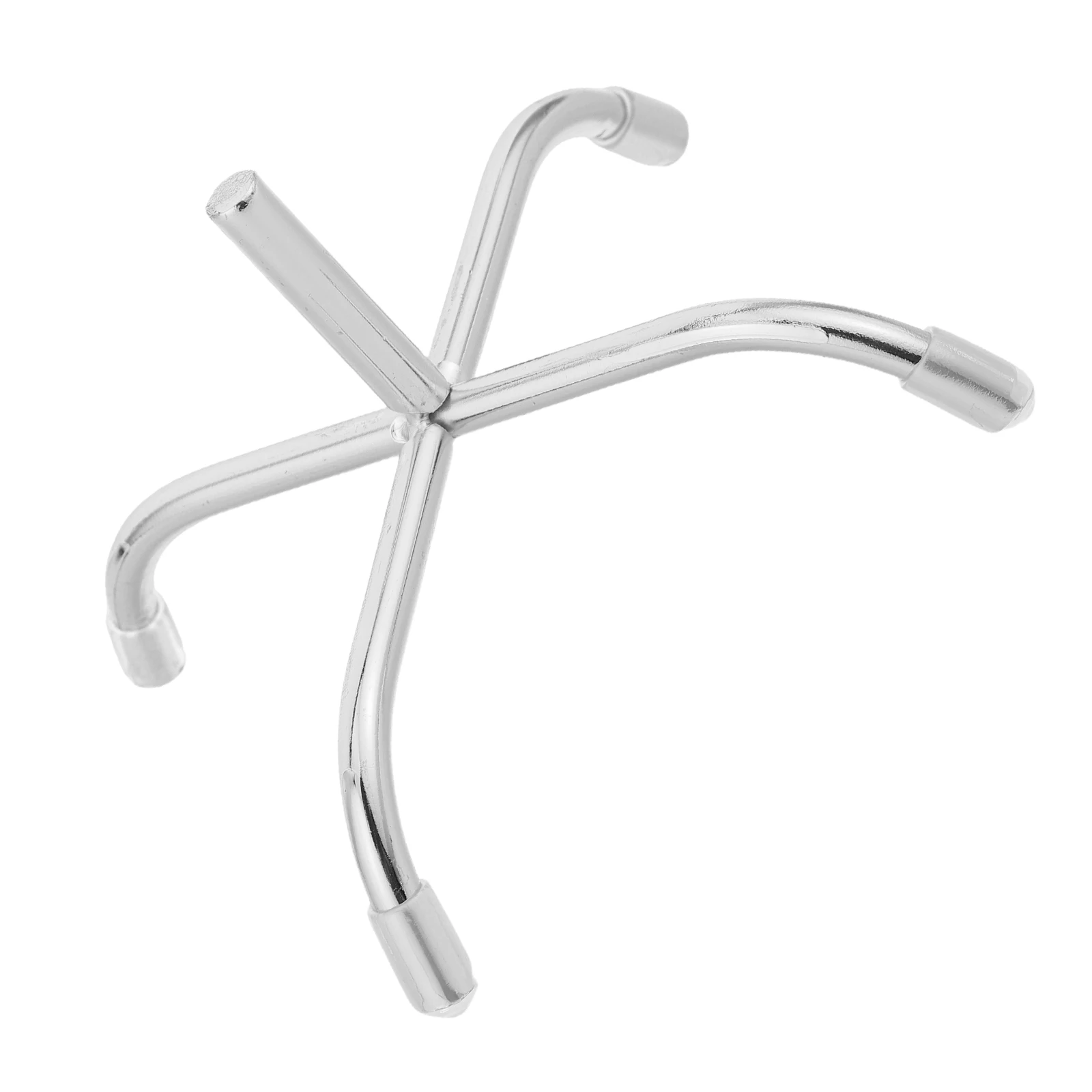 Mini suporte de cadeira para casa de bonecas, pernas de substituição, acessórios de mesa, móveis de metal para jogos de escritório