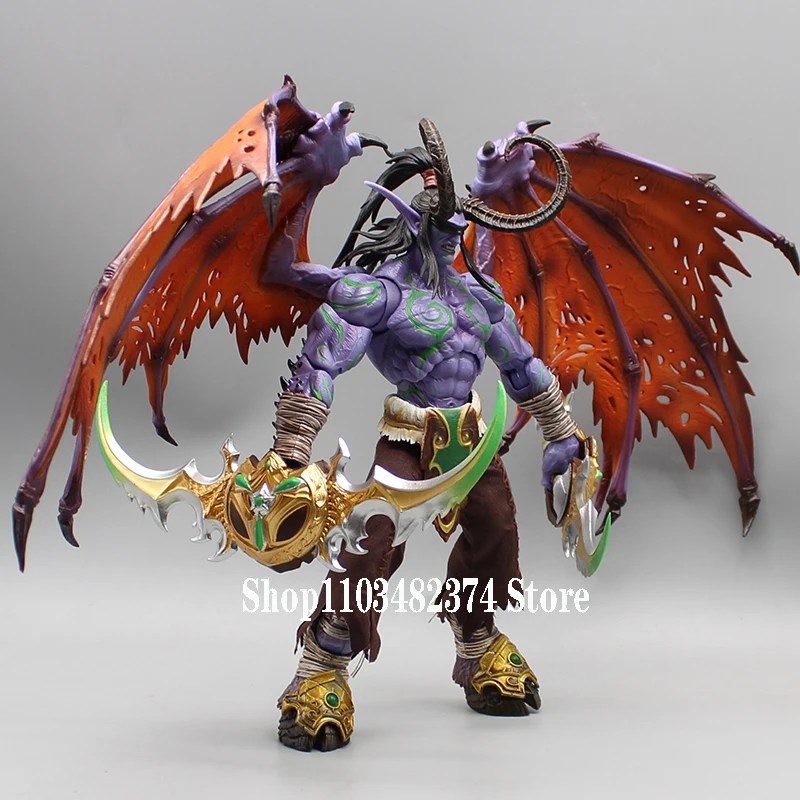 25 سنتيمتر أنيمي يوديان ريديمون هنتر عمل الشكل بطل Illidan Stormrage الشكل لعبة نجاح باهر لعبة الديكور البلاستيكية تحصيل نموذج هدية