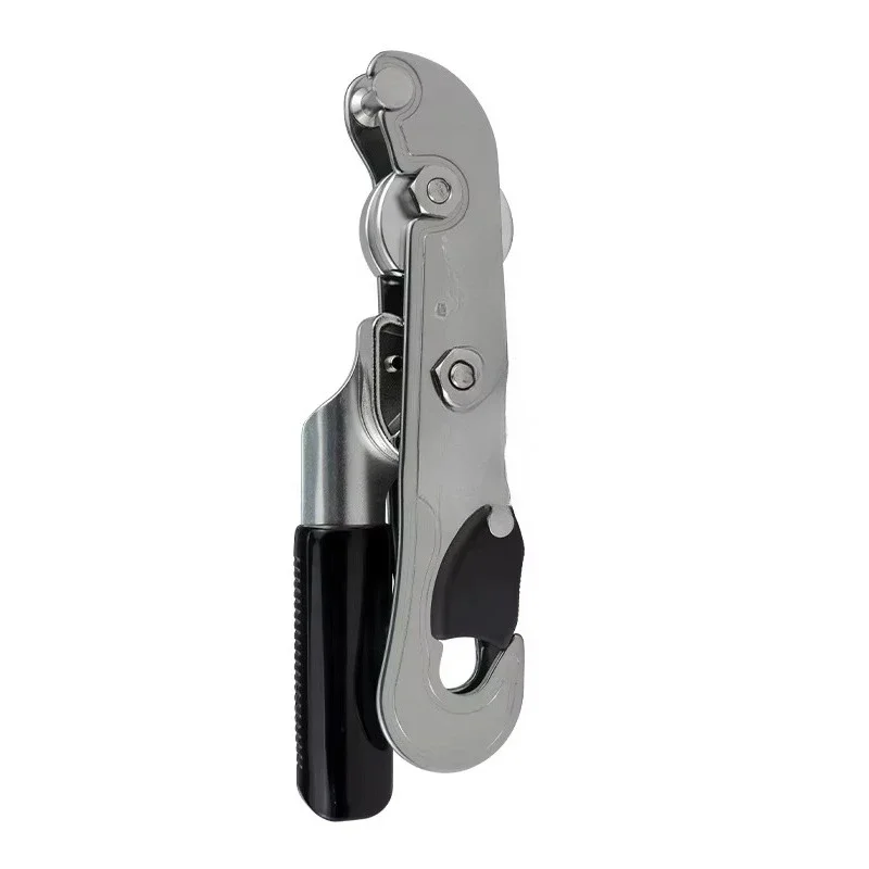 Rock climbing stop descent, anti-panic device 9-12mm rope rescue equipment