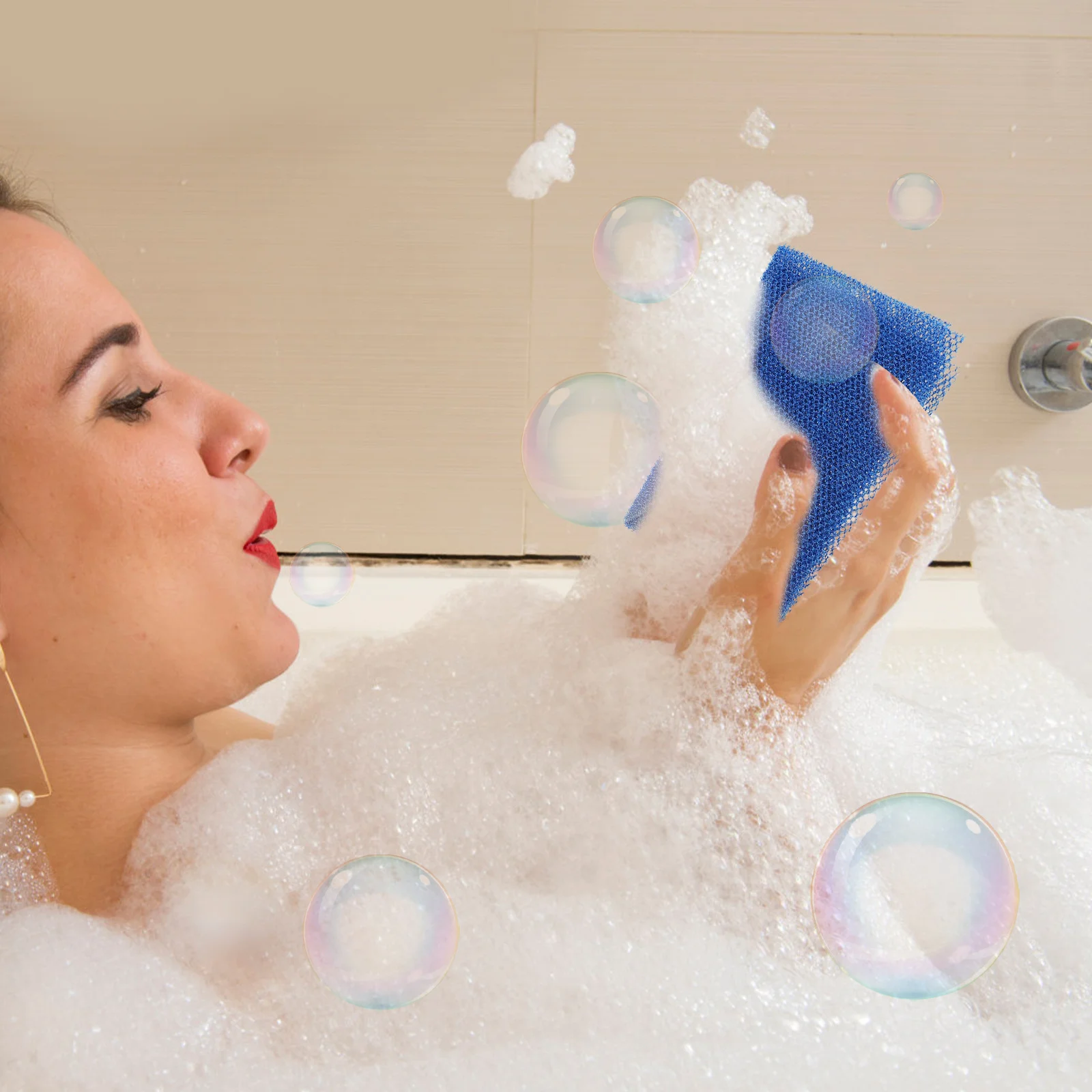 2 قطعة شبكة التقشير الأفريقية غسل الجسم طويل الظهر الغسيل فرشاة جلد الحمام تنظيف عميق مزيل الجلد الميت دش التقشير #1