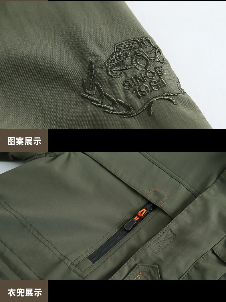 Winter and Autumn Outdoor Casual Windbreaker, Mid-aged Jacket with Added Insulation and Breathable Fabric, Men's Coat
