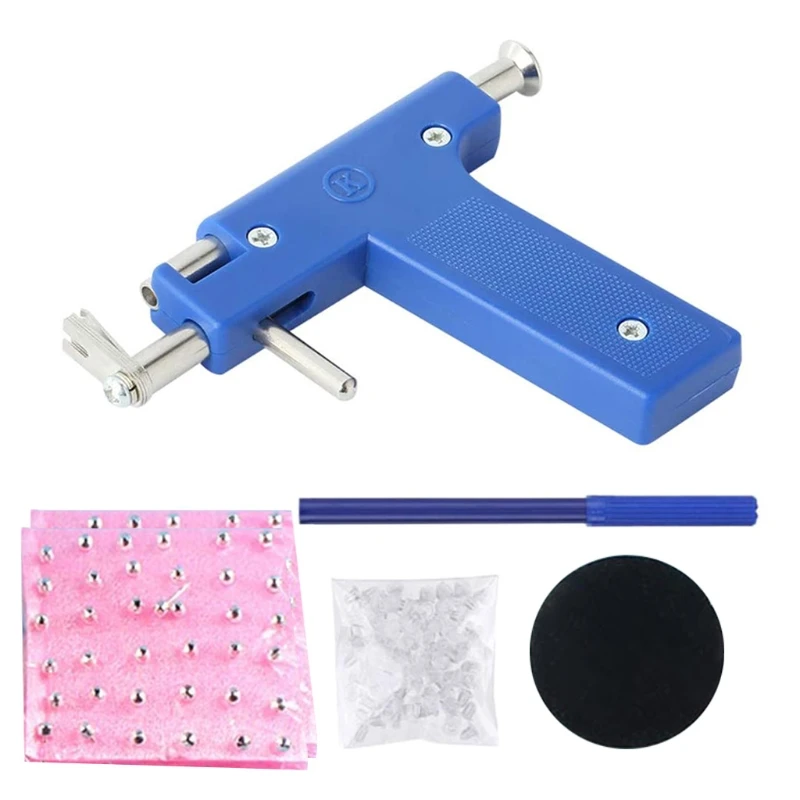 

Ear Nose Body Navel Piercing Gun with Ears Studs Tools Disposable Sterile Piercing Tool Jewelry Cartilage No Pain Safe