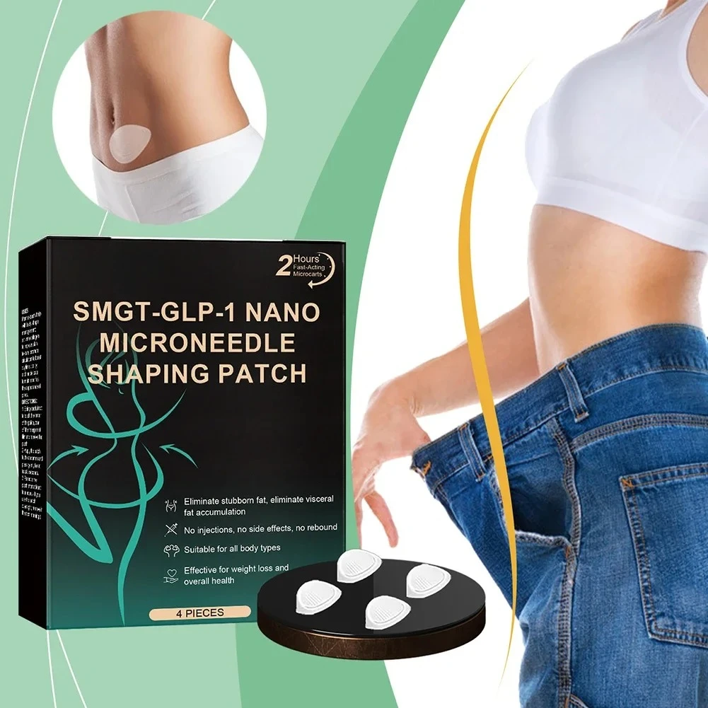 SMGT-GLP-1 Nanos Microneedles Shapeing Patch GLP-1 de larga duración Microneedlepatch Microagues ultrafinos Indoloro para hombres y mujeres
